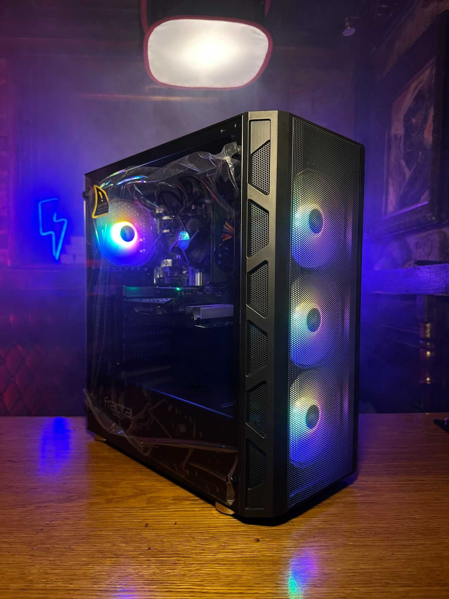 Геймърски Компютър Ryzen RYZEN 5 3600, 16GB, GTX1080, 500SSD, 1TB HDD
