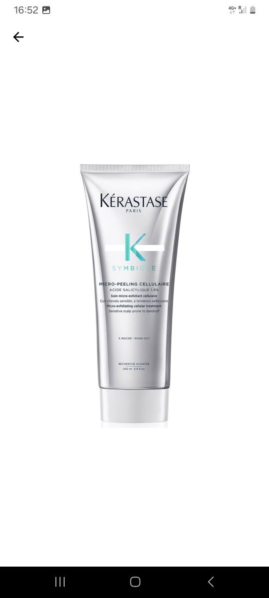 Exfoliant anti-matreata pentru par si scalp