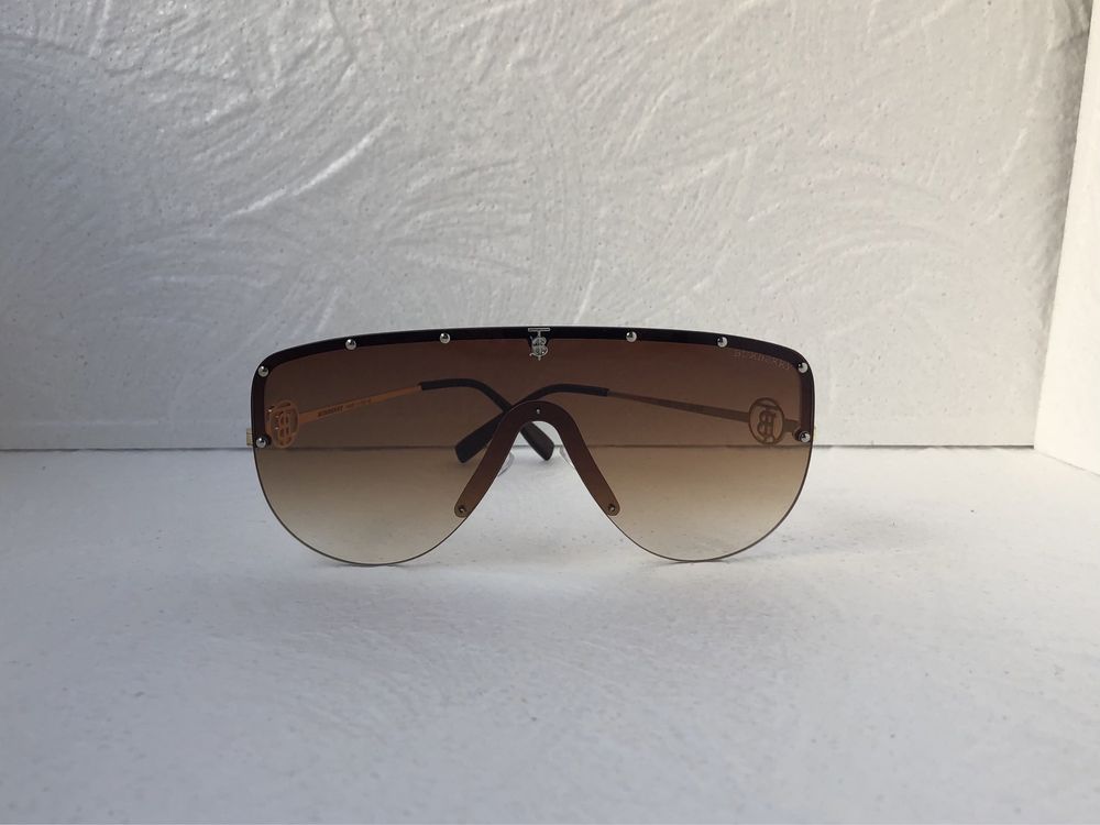 Мъжки слънчеви очила маска авиатор 4 цвята черни кафяви сини BR 3123