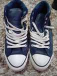 Tenis tip convers din piele