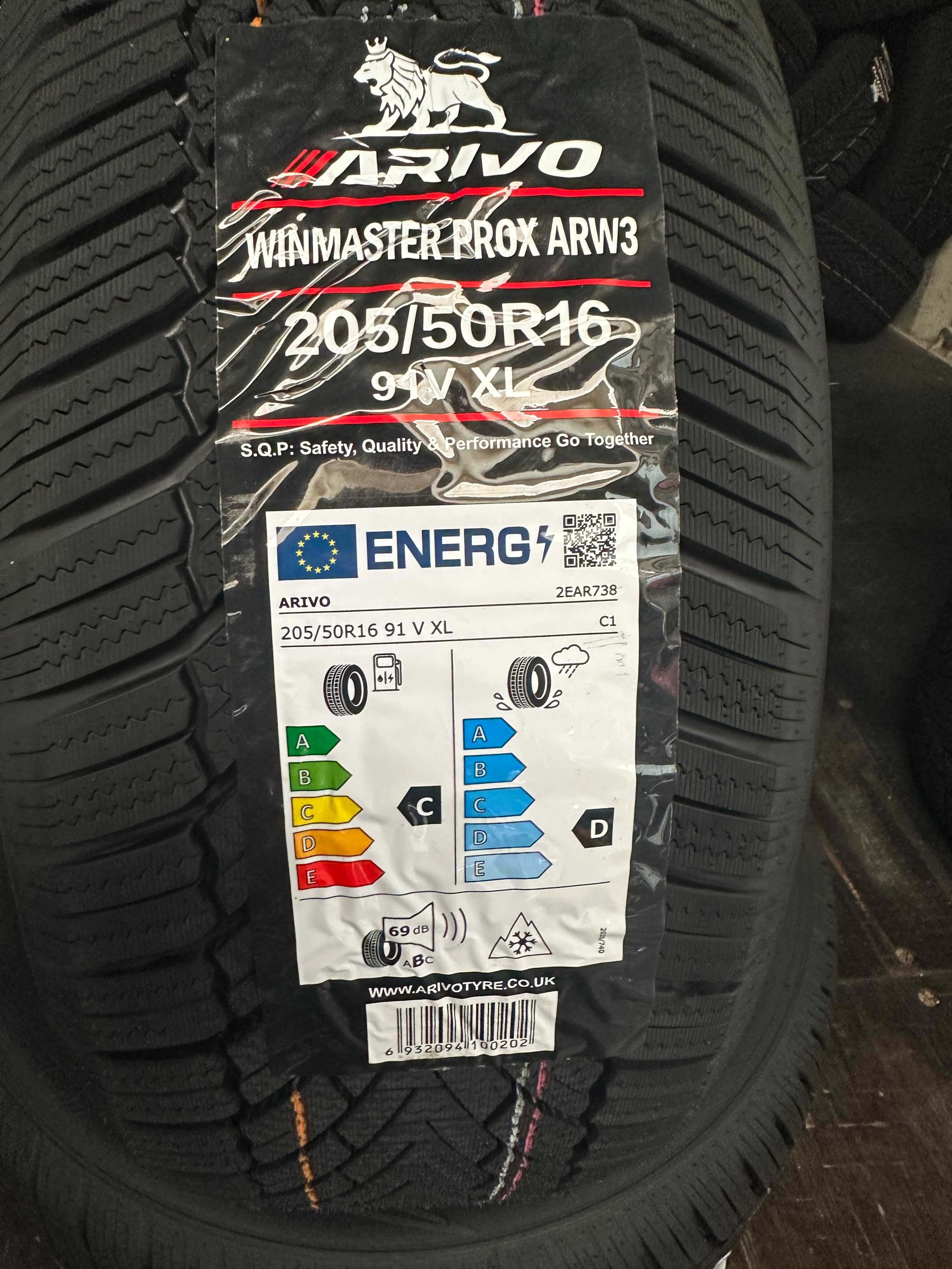 Нови Зимни Гуми Arivo Winmaster Prox Arw 3 205/50R16 91V XL НОВ DOT