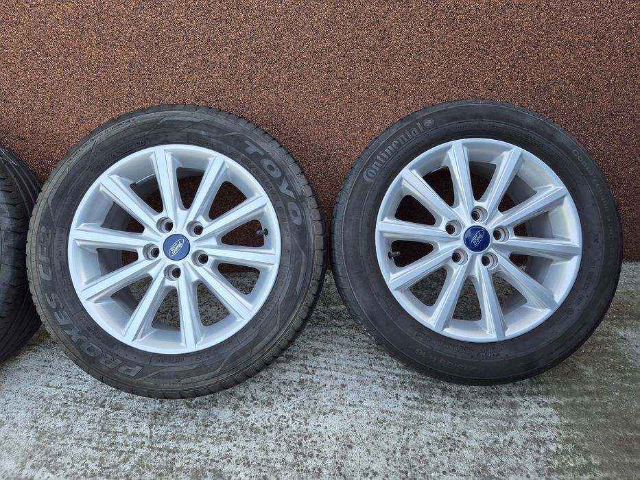 Jante Originale Ford R16 5x108 cu anvelope vară 215/55R16