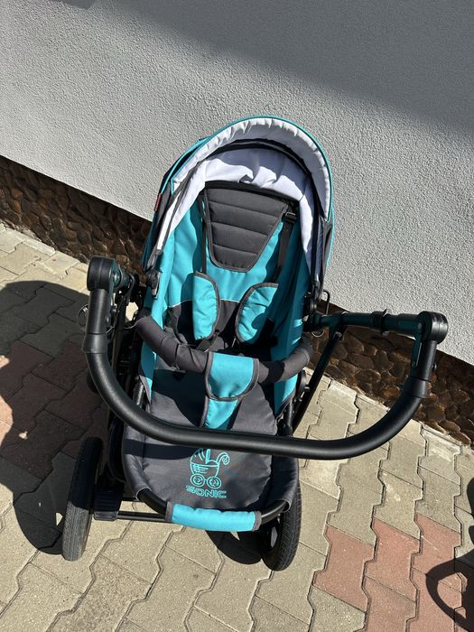 Carucior 3 in 1 Krausman Clasic Turquoise