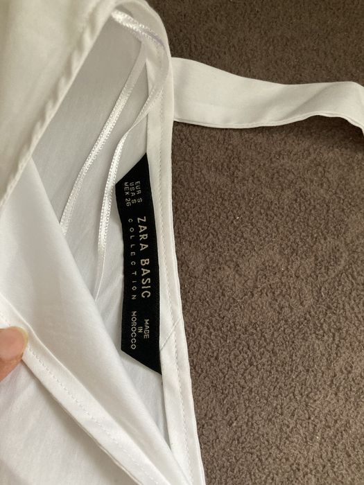 Бяла дамска Риза ZARA