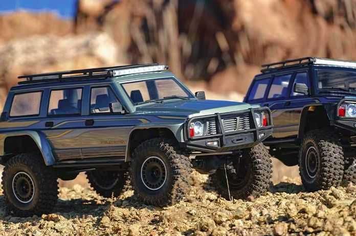 Crawler Nissan Patrol YK4107 1:10, Тъмно син