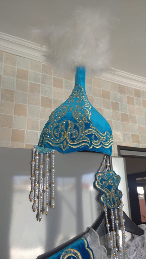 Казахское нарядное платье