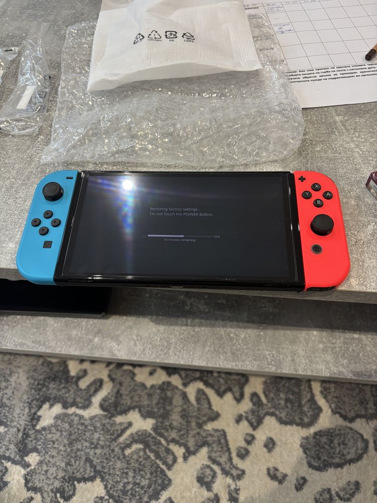 Nintendo Switch Oled в гаранция