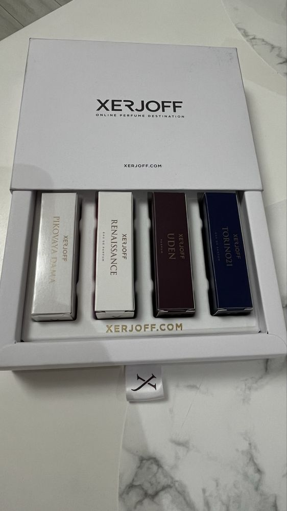 4 фабрични мостри Xerjoff