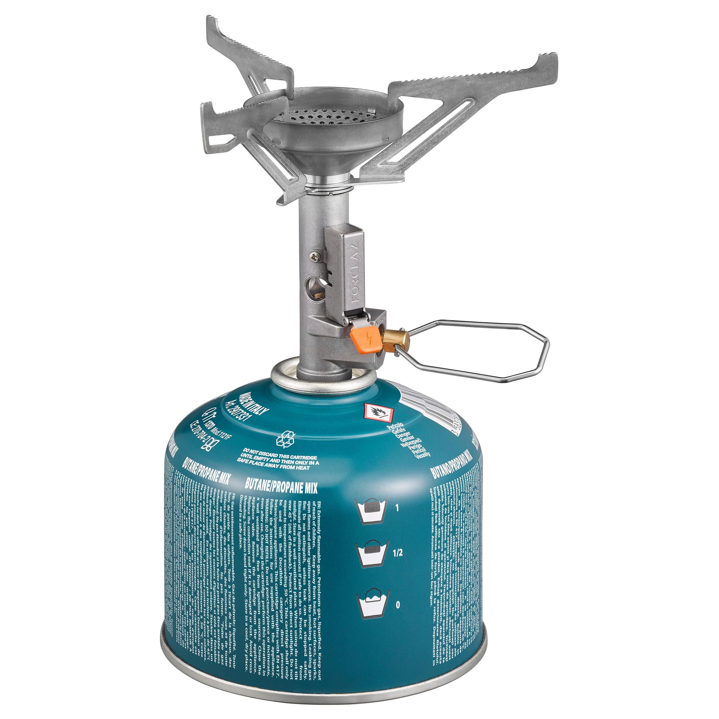 Arzător pe gaz compact sistem de - produs resigilat (nou) Decathlon
