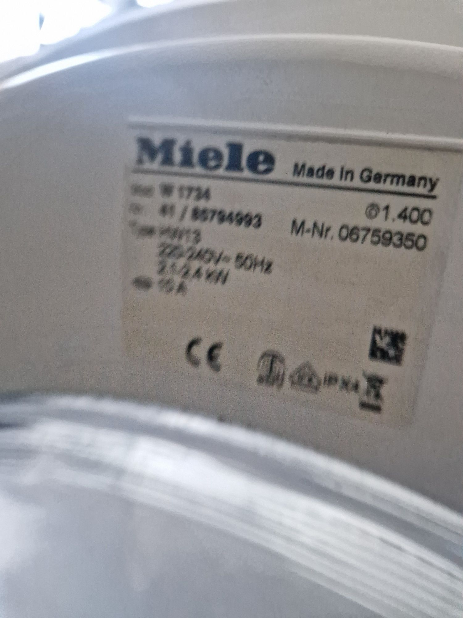 Пералня Miele W 1613 Softtronic Пчелна Пита