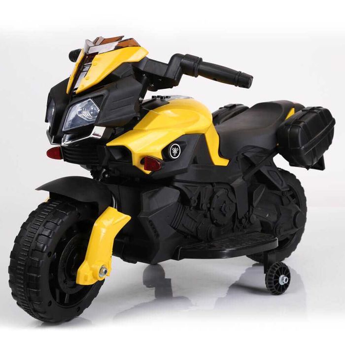 Motocicleta electrica pentru copii JC919 galbena NOUA!