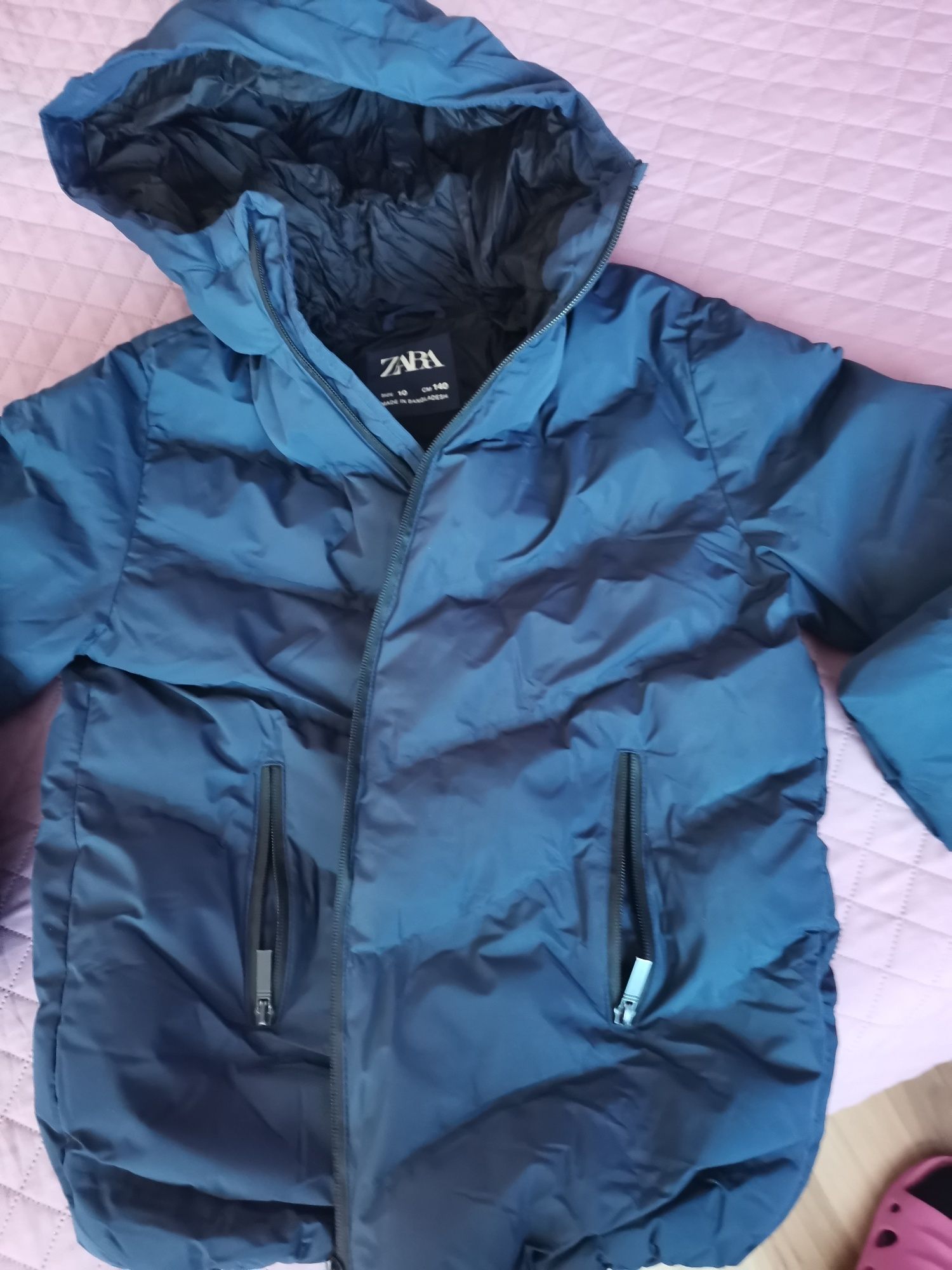 Яке Zara тъмно синьо за 10 годишно