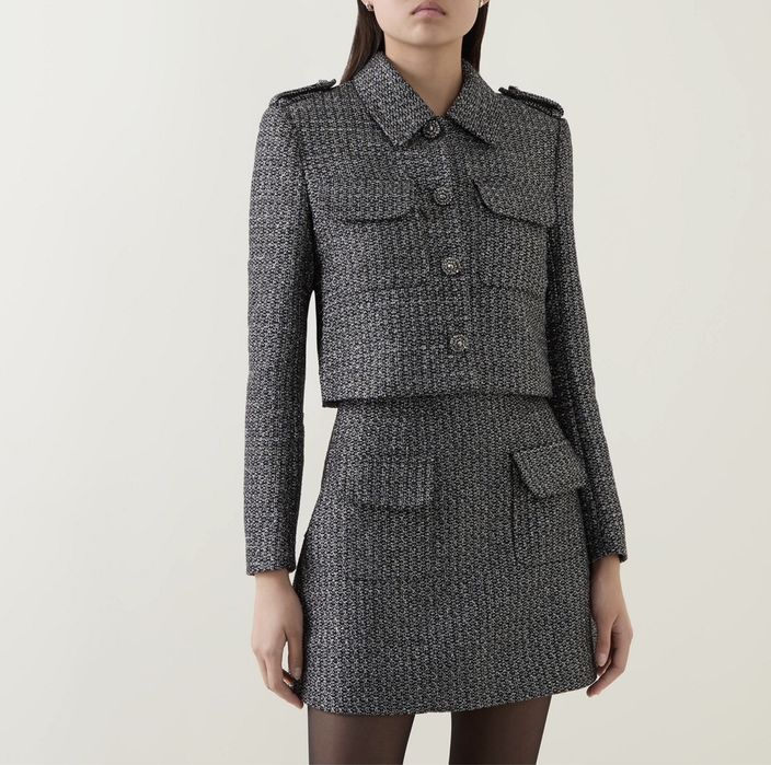 Нова колекция! Self-Portrait сет от две части сако с пола