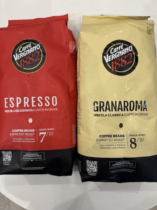 Vergnano кафе на зърна верняно ТОП-ЦЕНИ