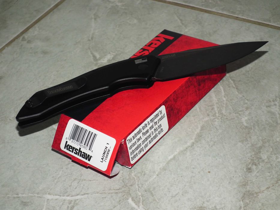 Cutie Briceag premium Kershaw Launch 1 K-7100BW (Made in USA) CPM 154