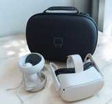Quest 2 128GB + 100 Jocuri preinstalate Kit VR Oculus + Husa+ Strap