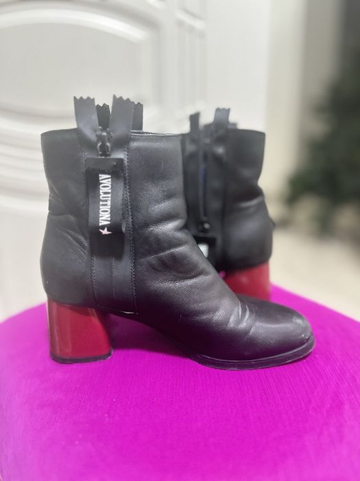 Ботинки кожаные весна/осень Турция