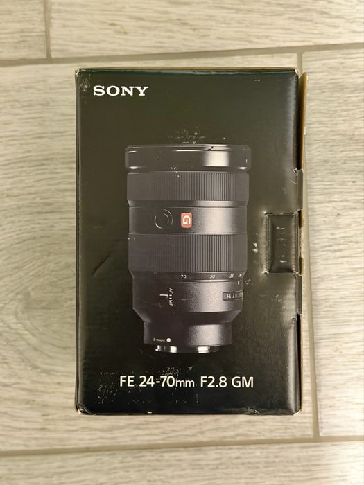 Obiectiv Sony FE 24-70mm F2.8 GM - sigilat