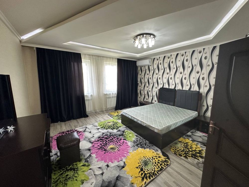 Метро Айбек 3х комная квартира переделано на 2х