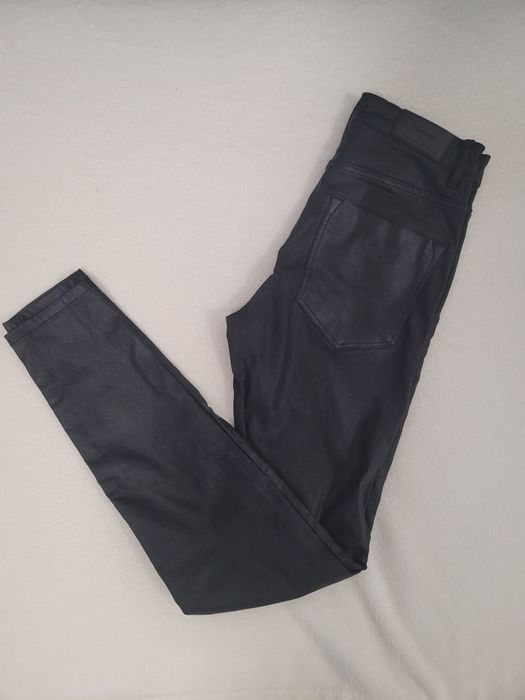 Blugi de piele Stradivarius