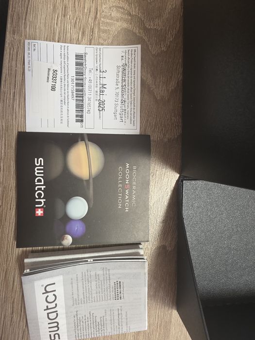 Оригинален Omega x Swatch Mission to Saturn