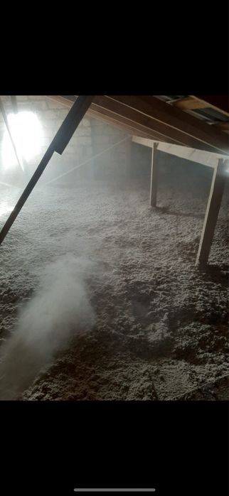 Качественное Утепление крыши Эковатой. 1800 тг кв/м (15 см толщиной)