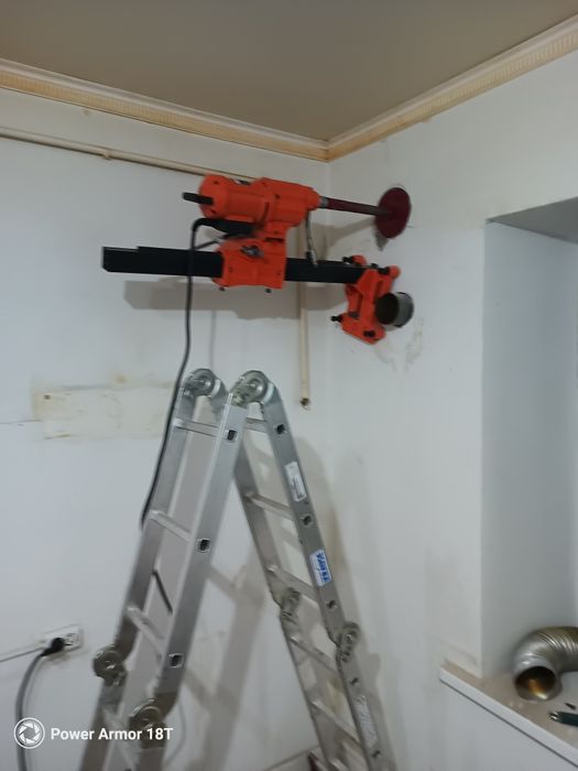 Алмазное Сверление Стен,дверных проемов, клапанов вентиляции,