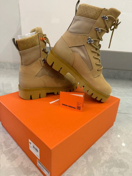 Оригинални кожени боти Heron Preston, нови