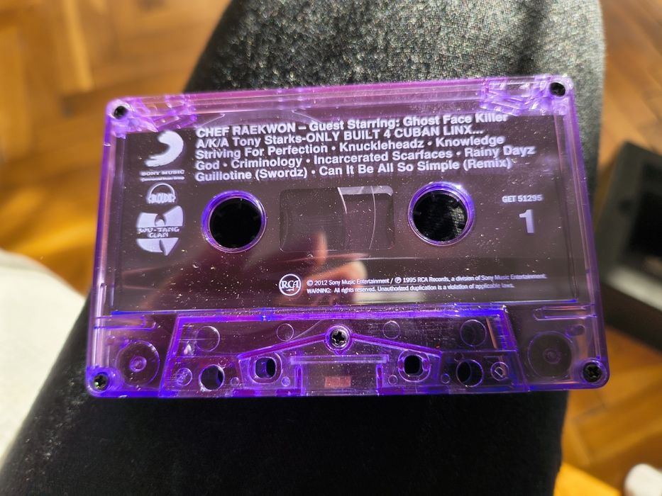 Рап касета - Raekwon - Only Built 4 Cuban Linx - The Purple Tap