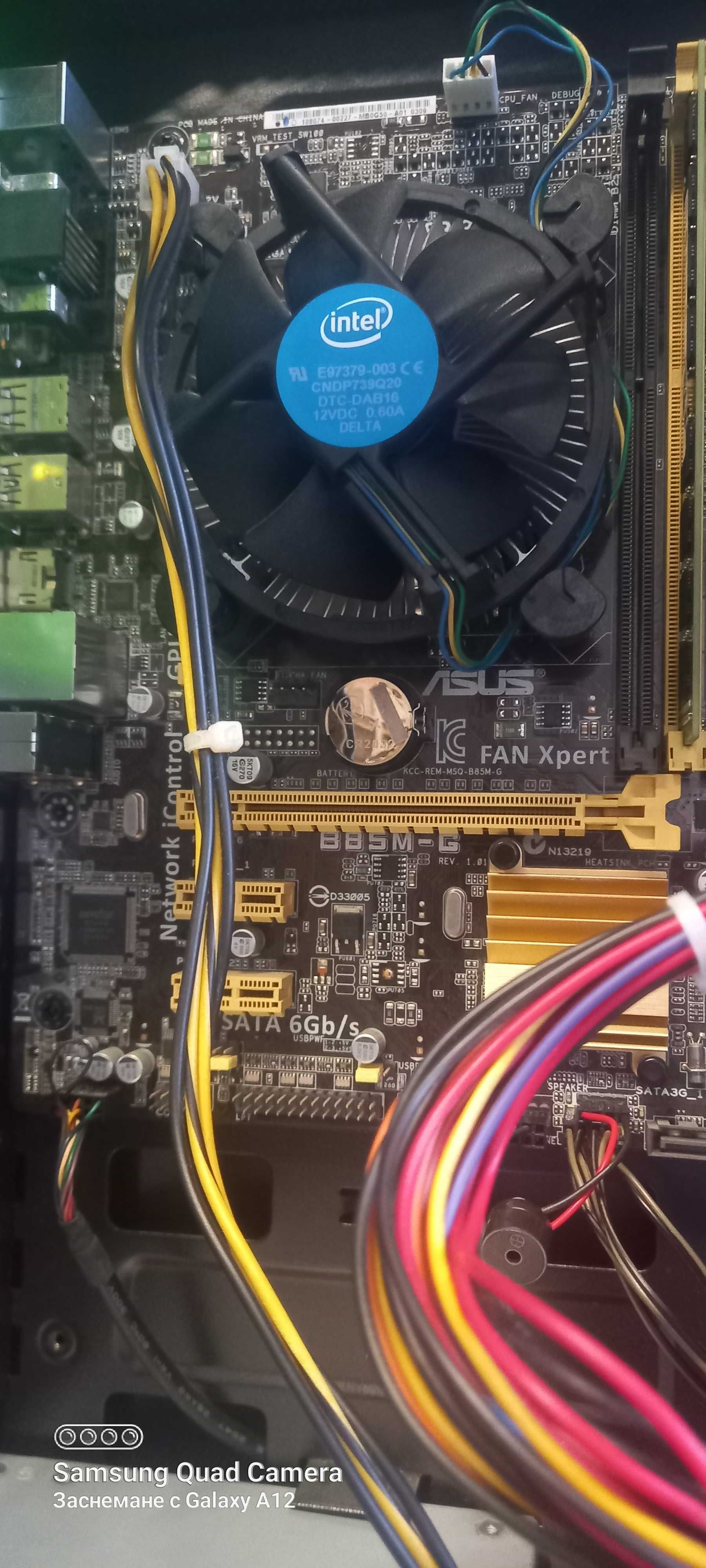 Продавам дънна платка ASUS B85M-G сокет 1150