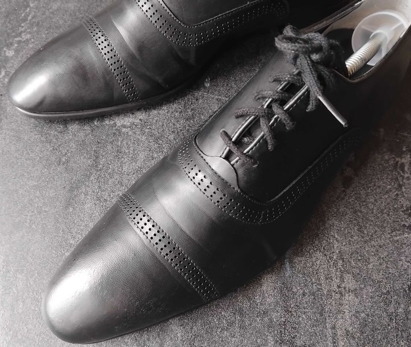 Мъжки класически официални кожени обувки 42