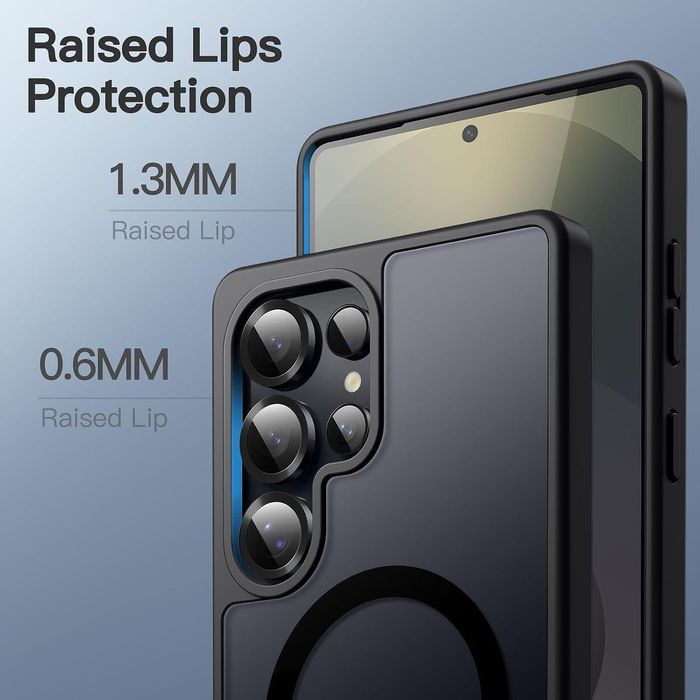 Матов magsafe кейс за samsung galaxy s25 ultra