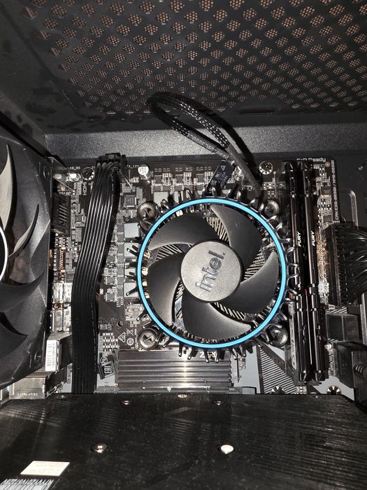 Vand setup placa de baza H610M H plus procesor i5 12400F plus