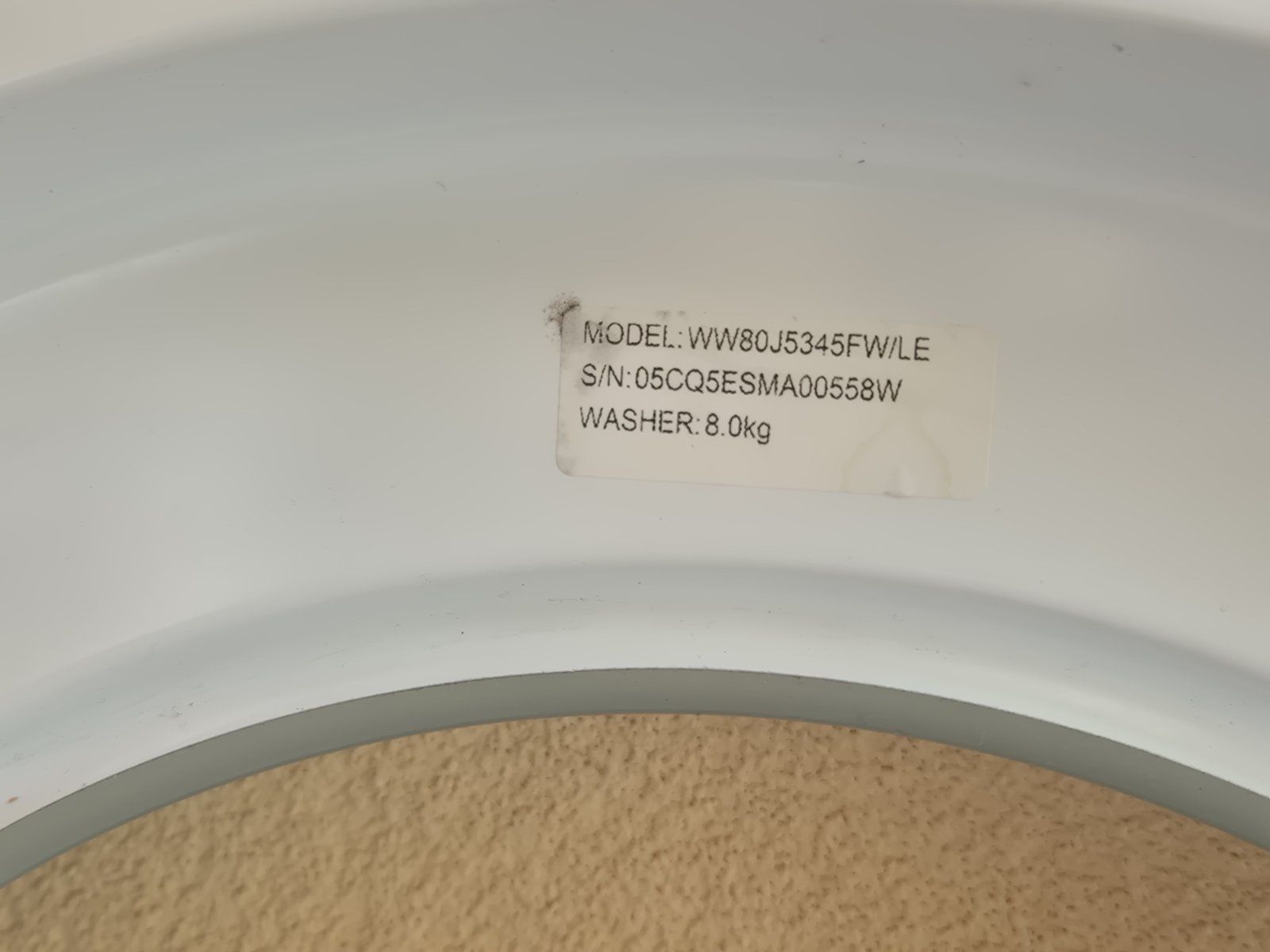 Пералня Samsung Eco Bubble 8 кг, за части