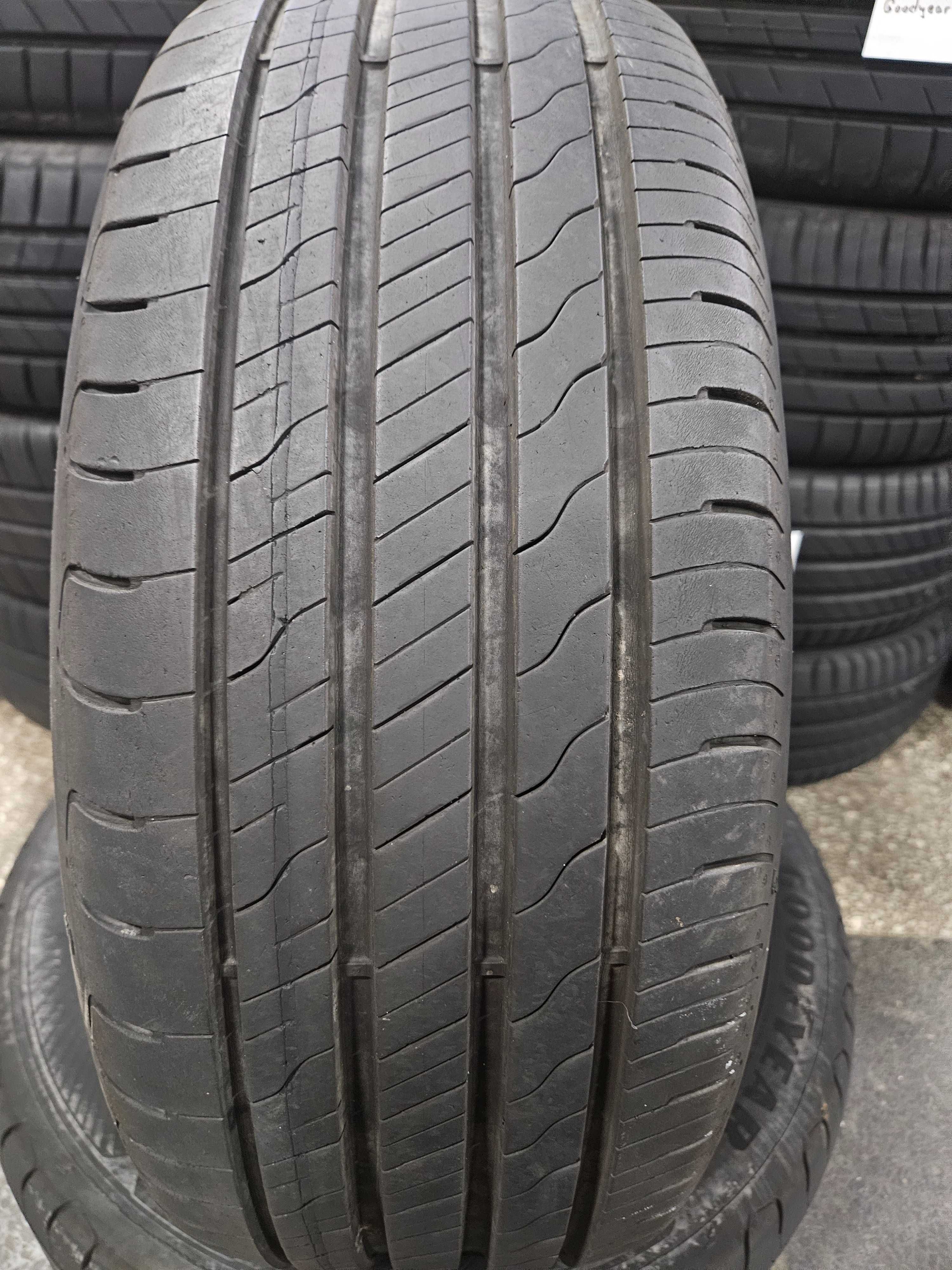 2бр 205/55/16 GOODYEAR 91Н 7мм грайфер дот:19г безплатен монтаж