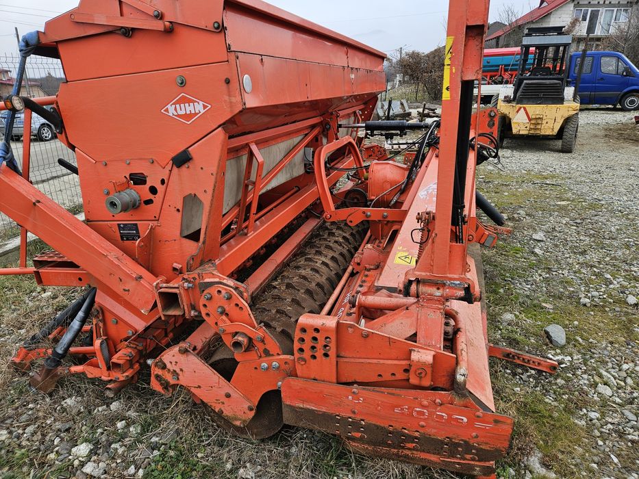 Freza + Semanatoare Kuhn HR 4003 4 metri