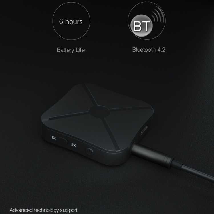 Transmițător si Receptor Audio KN319, Bluetooth 4.2, Wireless, 2 în