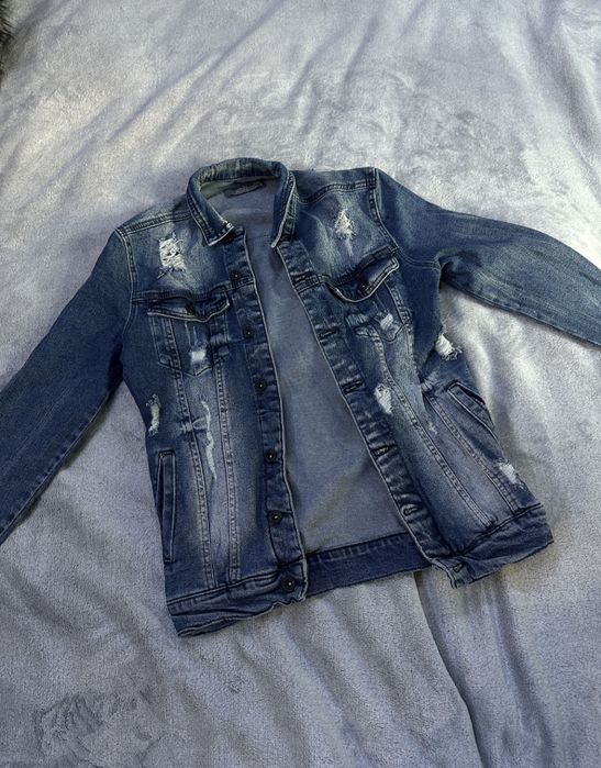 geacă de blugii denim