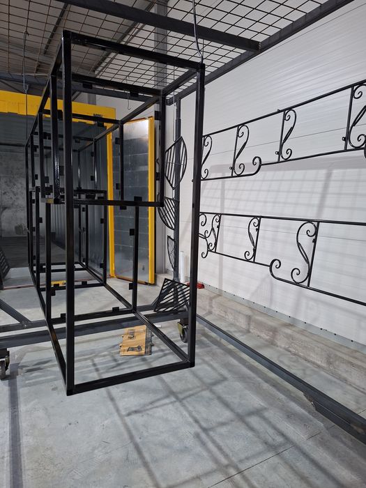 Servicii de vopsire in camp electrostatic cu pulbere