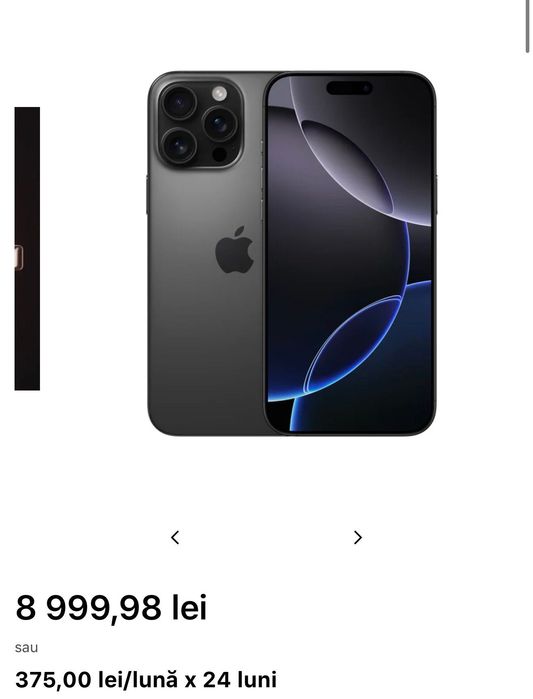 iPhone 16 pro Max nedeschis