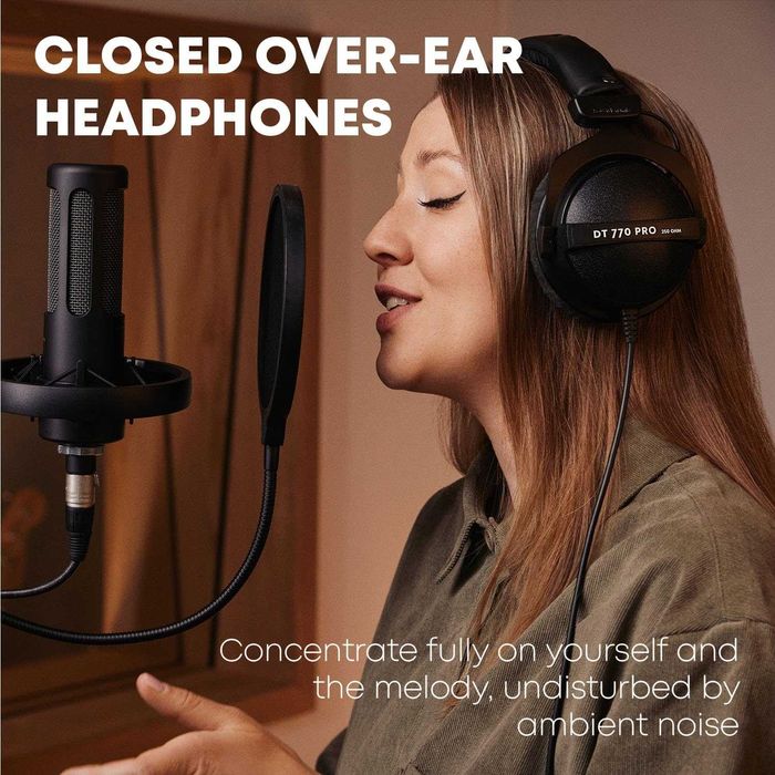 Beyerdynamic DT770 PRO Limited Black Edition 80OHM 50% reducere!NOI!