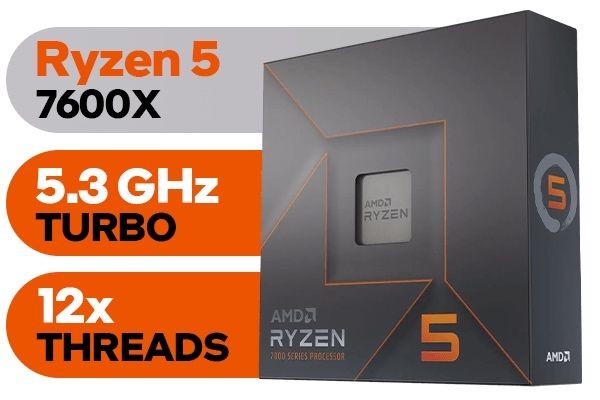 AMD RYZEN 5 7600X (4.7GHZ)