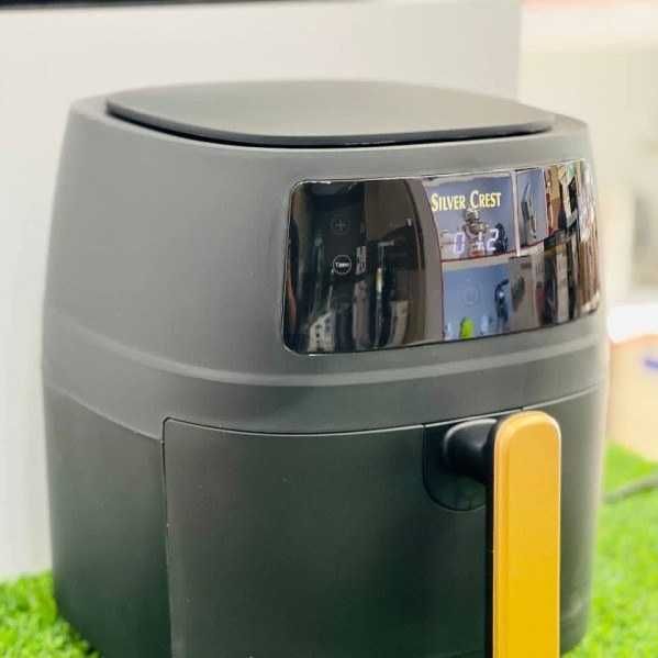 *Нов Еър фрайър Silver Crest S18 8 и 6 литра Air Fryer 2400W фритюрник