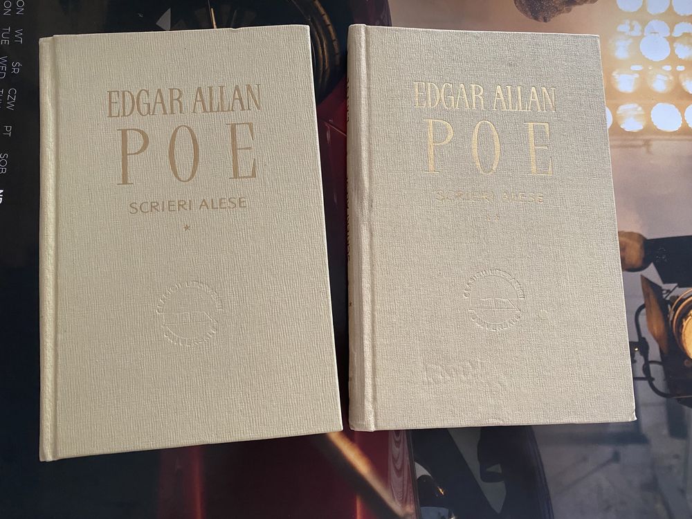 Poe- Scrieri alese-vol.I+2- București 1963