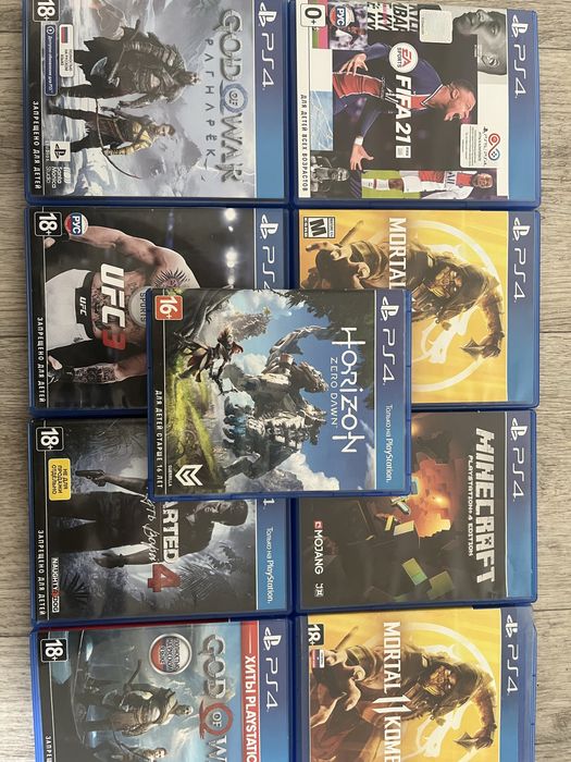 Продажа дисков для PS4