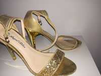 Sandale dama auriu