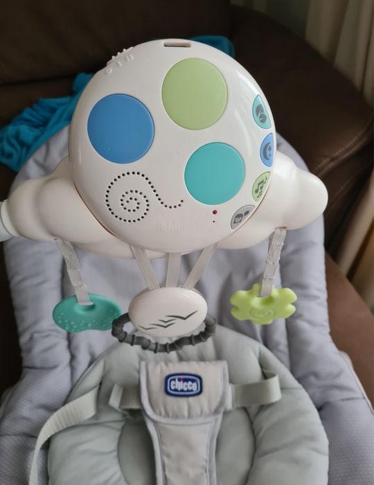 Шезлонг за бебе Chicco+ преносима активна гимнастика