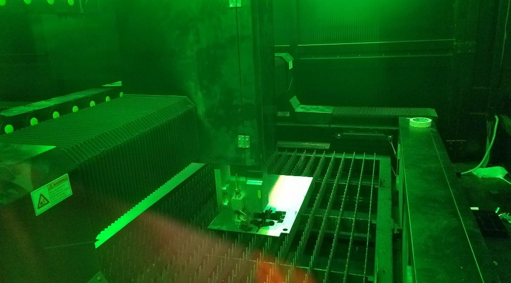 Fiber Laser cu Fibra Optica Mantech 1kW - Pentru Debitare Metal