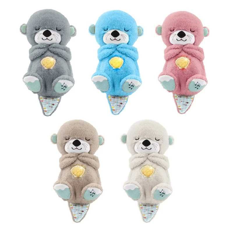 Интерактивна Дишаща играчка Стич с музика и светлина Breathing Stitch