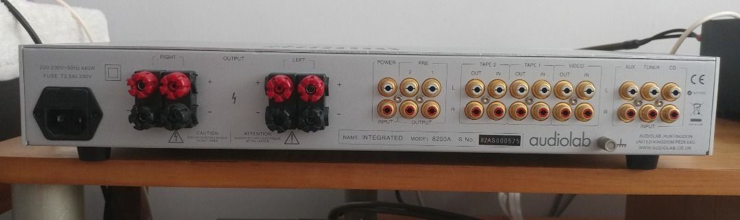 Set amplificator Audiolab 8200A + CD/Dac USB Audiolab 8200CD